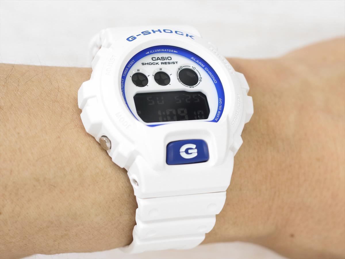 カシオ Gショック WEB限定モデル DW-6900HDS-7A1JF HIDDEN GLOW シリーズ ブルー蓄光フェイス CASIO G-SHOCK公式掲載店【0625】【店頭受取可能商品】